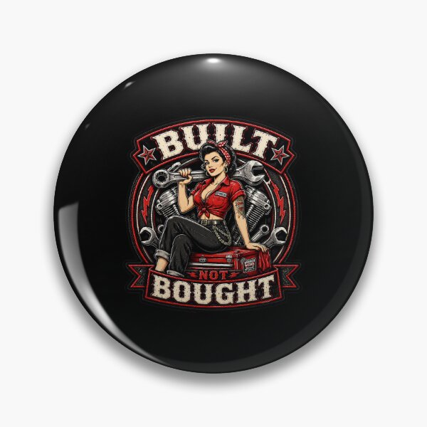 Item preview, Built not Bought Motorcycle Fans designed and sold by JacobSpace.