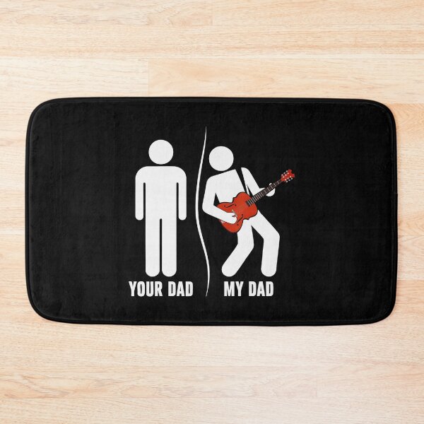 Item preview, Funny Guitar Dad Stick Figure Music Joke Retro Father designed and sold by zamiokaline.