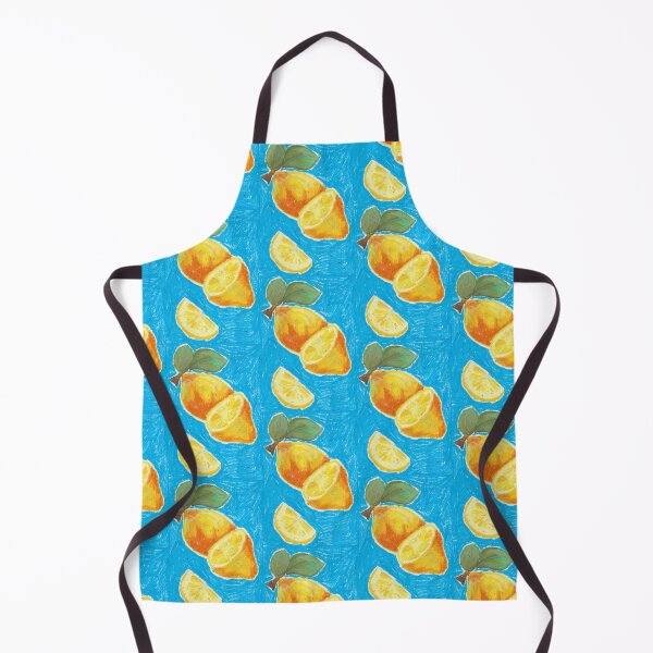 Item preview, Summer Lemons - Oil Pastel Art designed and sold by HettyART.