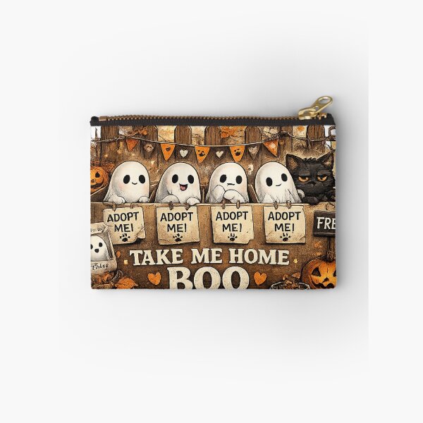 Item preview, Take Me Home Boo Ghost Pet Adoption Halloween Design  designed and sold by MotylekAnia.