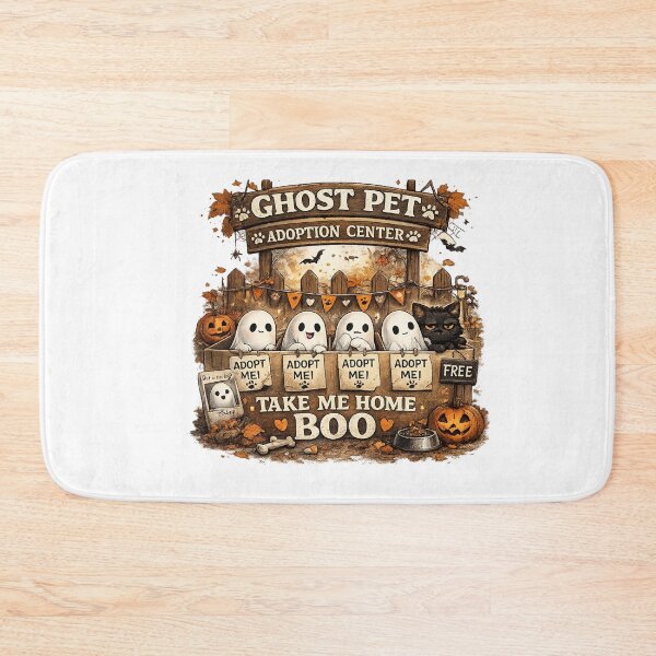 Item preview, Take Me Home Boo Ghost Pet Adoption Halloween Design  designed and sold by MotylekAnia.