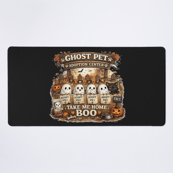 Item preview, Take Me Home Boo Ghost Pet Adoption Halloween Design  designed and sold by MotylekAnia.