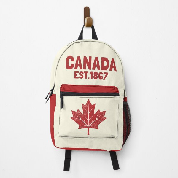 Item preview, Canada Maple Leaf Vintage Retro Patriotic Est 1867 designed and sold by DaVinciFeather.