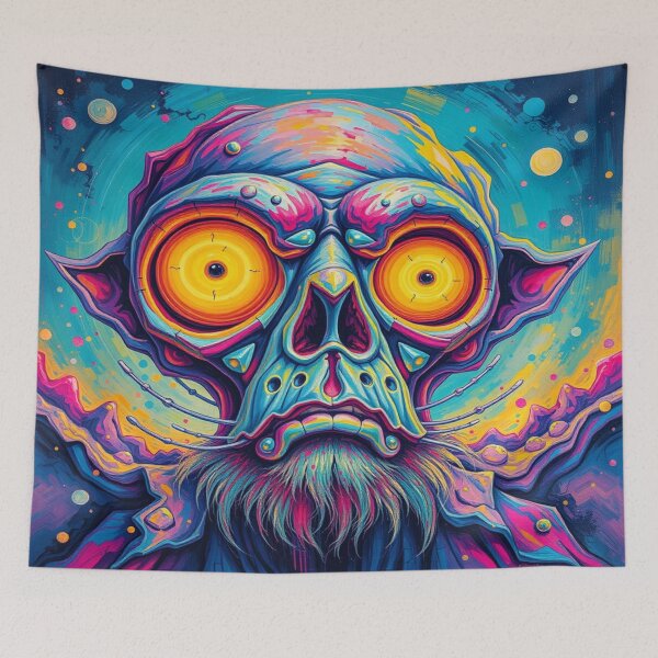Item preview, A surreal cosmic being merging colors, light and dreamlike elements beyond all reality designed and sold by FotoworldEdel.
