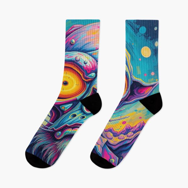 Item preview, A surreal cosmic being merging colors, light and dreamlike elements beyond all reality designed and sold by FotoworldEdel.