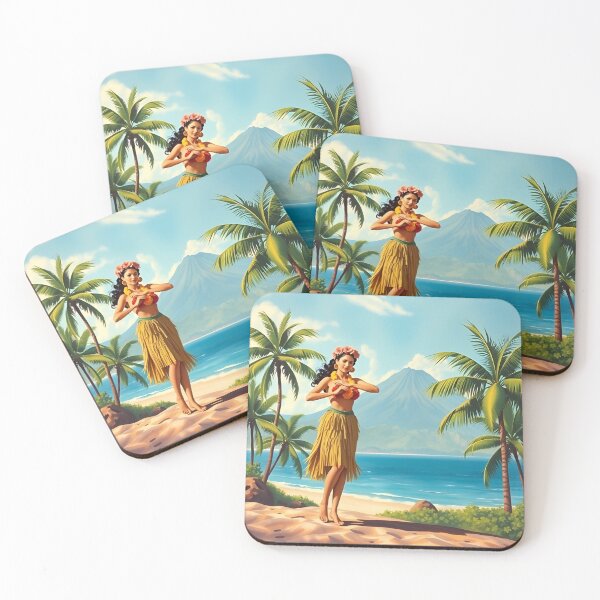 Item preview, Aloha Hula Honey designed and sold by KitschyMoonbeam.