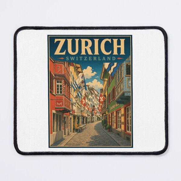 Item preview, Zurich - Switzerland designed and sold by GoodOldVintage.