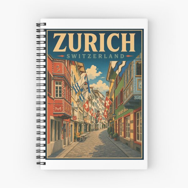 Item preview, Zurich - Switzerland designed and sold by GoodOldVintage.