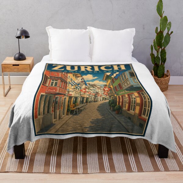 Item preview, Zurich - Switzerland designed and sold by GoodOldVintage.