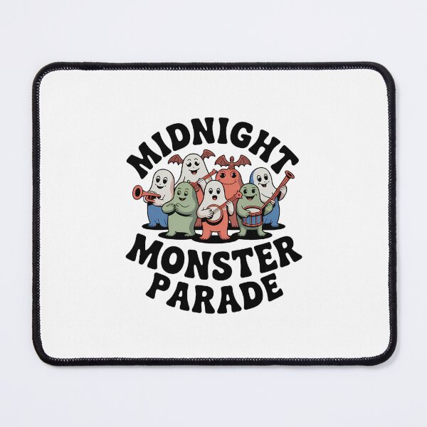 Item preview, Midnight Monster Parade Cute Halloween Band Design designed and sold by Raw Tigers.