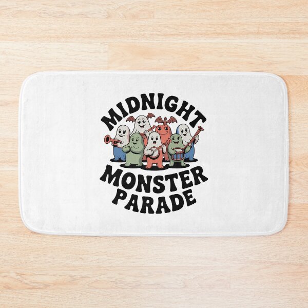 Item preview, Midnight Monster Parade Cute Halloween Band Design designed and sold by Raw Tigers.
