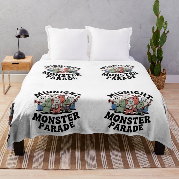 Item preview, Midnight Monster Parade Cute Halloween Band Design designed and sold by Raw Tigers.