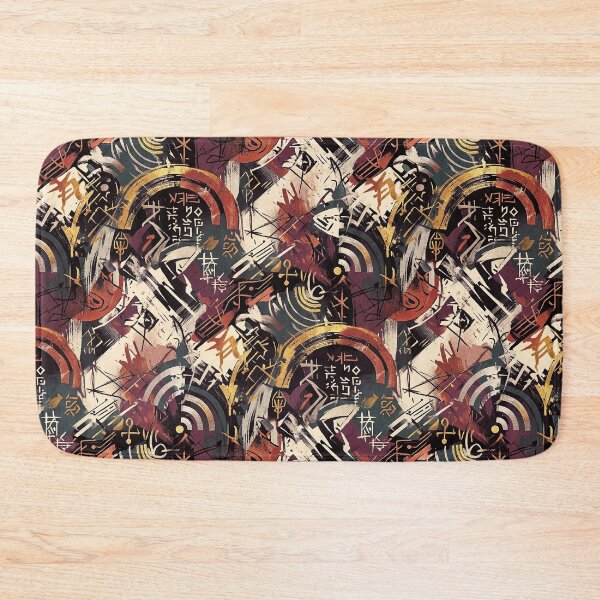 Item preview, Cryptic messages, abstract patterns, fragmented art designed and sold by ColdStarfish.