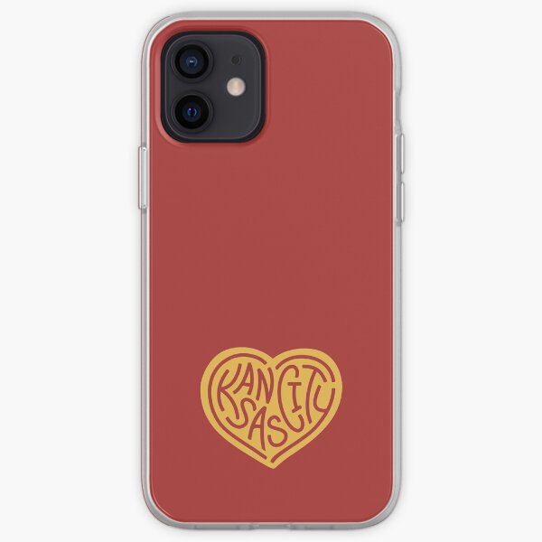 Love KC (red x yellow) iPhone Soft Case