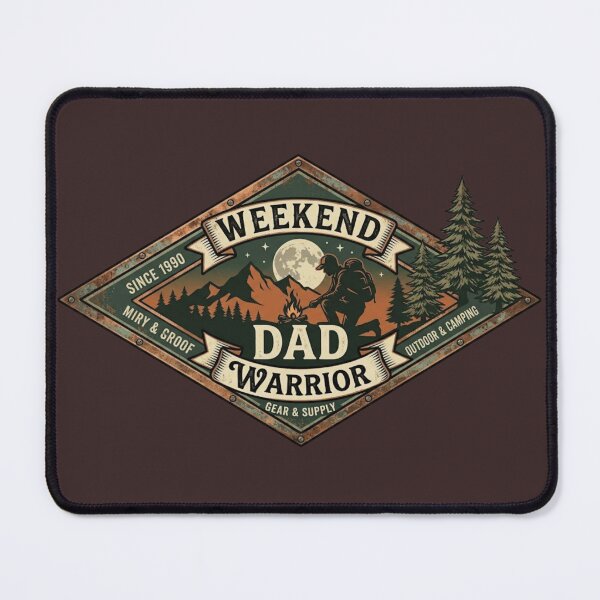 Item preview, Dad, Weekend warrior designed and sold by RisingWolfStudio.