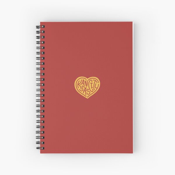Love KC (red x yellow) Spiral Notebook
