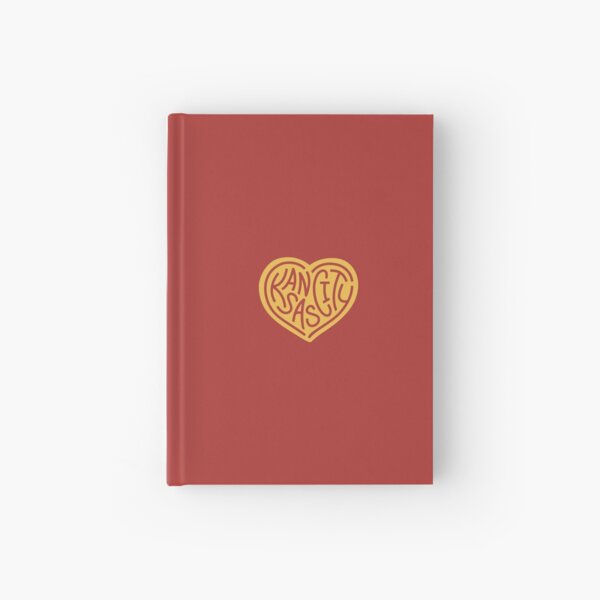 Love KC (red x yellow) Hardcover Journal
