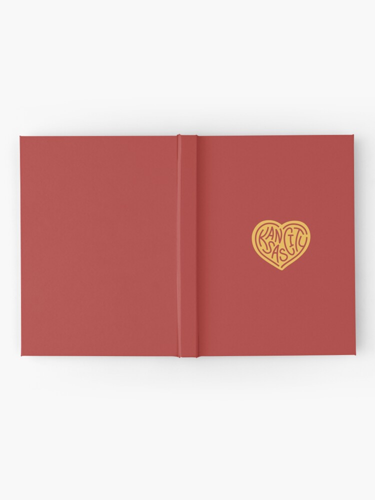 Alternate view of Love KC (red x yellow) Hardcover Journal