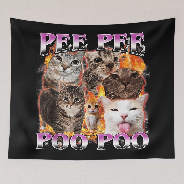 Item preview, Funny Chaos Cat Meme Fire Cats Absurd Internet Humor designed and sold by Masonixem.
