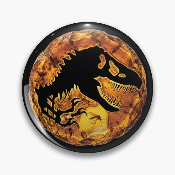 Artikelvorschau, Jurassic Park Bernstein-Symbol entworfen und verkauft von The Common Tee.