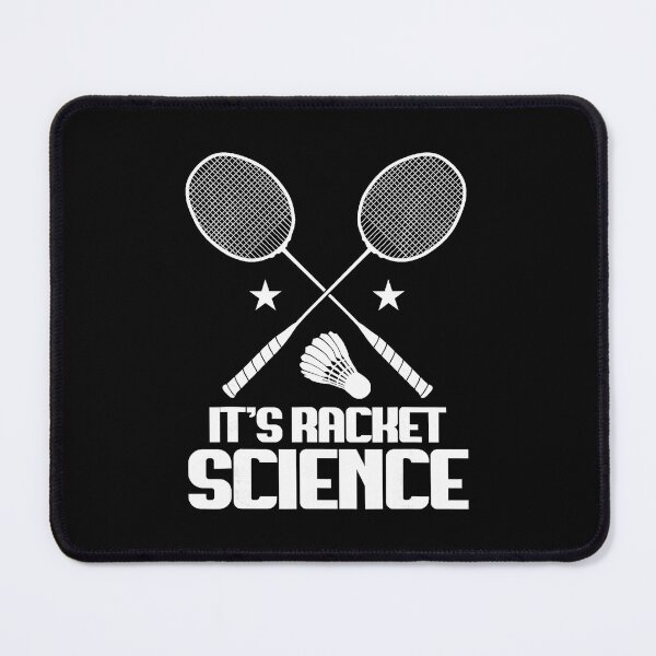 Item preview, Funny Badminton Racket Science With Shuttlecock Sports designed and sold by allistermariam.