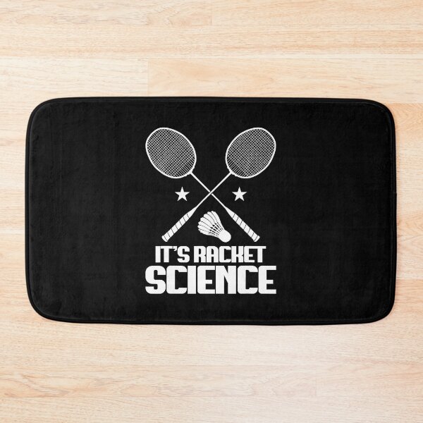 Item preview, Funny Badminton Racket Science With Shuttlecock Sports designed and sold by allistermariam.
