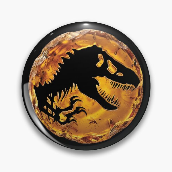 Item preview, Jurassic Park Amber Icon designed and sold by The Common Tee.