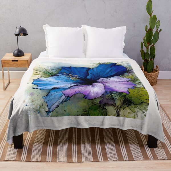 Item preview, Blue Crystal Hibiscus Garden #4 designed and sold by Helios Be. Lavsh.