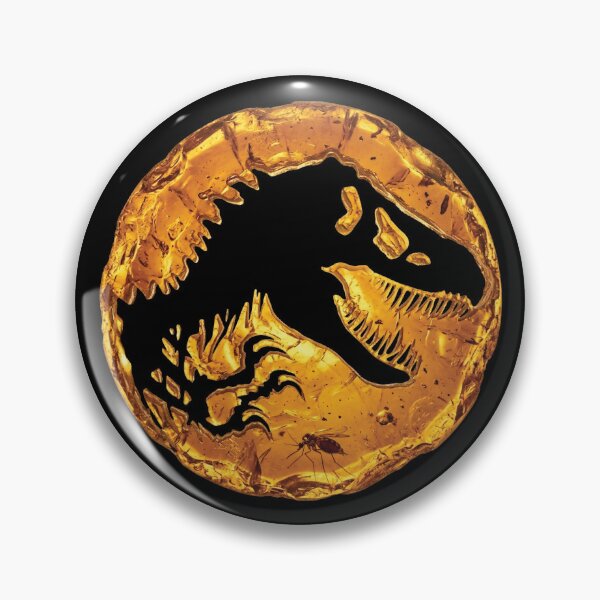 Item preview, Jurassic Park Amber Icon designed and sold by The Common Tee.