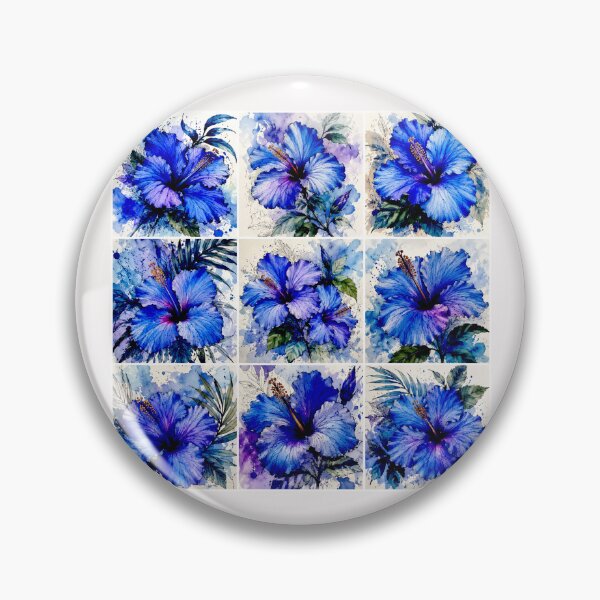 Item preview, Blue Crystal Hibiscus Garden #5 designed and sold by Helios Be. Lavsh.