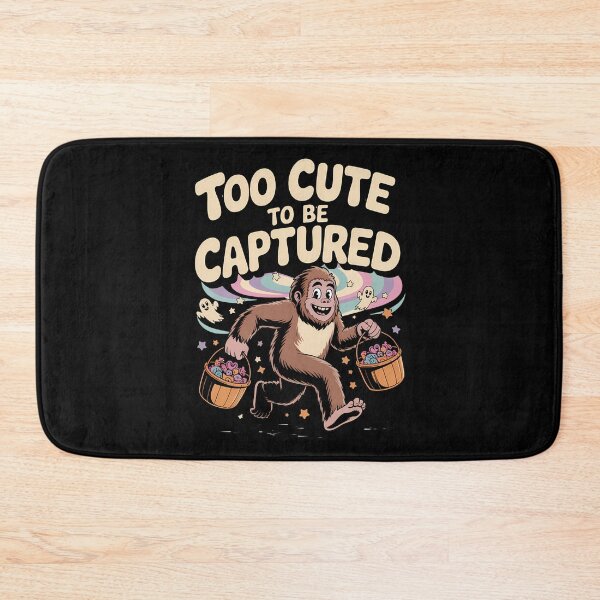 Item preview, Too Cute To Be Captured Bigfoot Halloween Candy Design designed and sold by Raw Tigers.