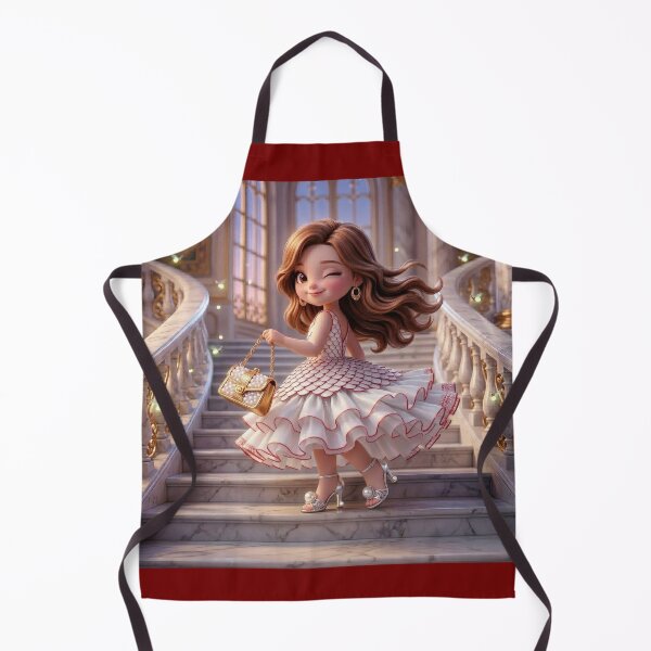 Item preview, Princess Winks On Stairs designed and sold by Azurart2.