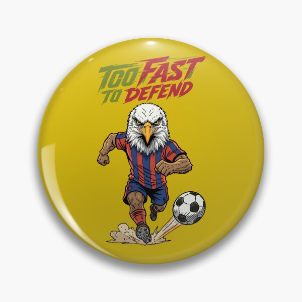 Item preview, Too Fast To Defend – Eagle Soccer Fury designed and sold by CARPIO Creations.