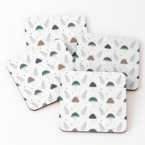 Item preview, Moody Magical Mushroom Botanical Seamless Pattern designed and sold by xmoudx.