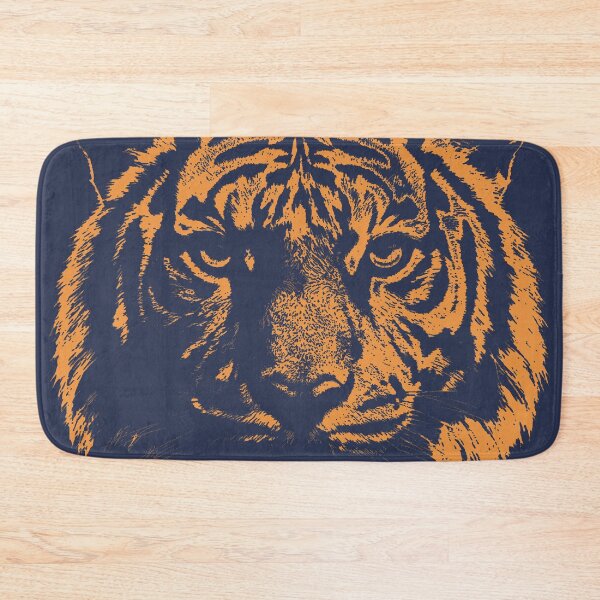 Item preview, Vintage Tiger Face, Fierce Big Cat Wildlife Art designed and sold by donwillisjrart.