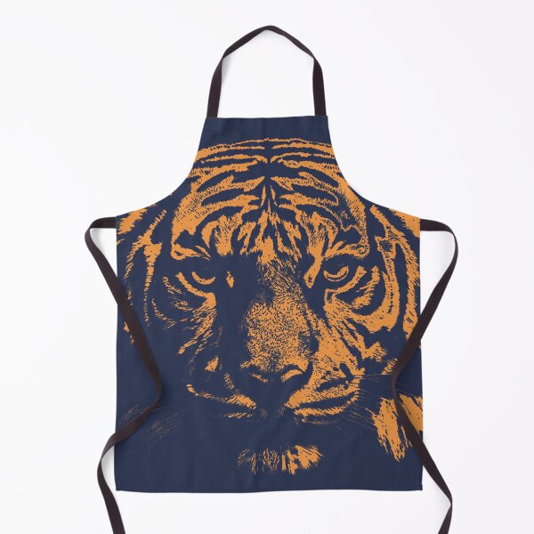 Item preview, Vintage Tiger Face, Fierce Big Cat Wildlife Art designed and sold by donwillisjrart.