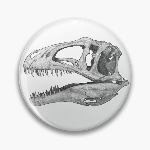 Item preview, Acrocanthosaurus Skull designed and sold by DoodleSnake58.