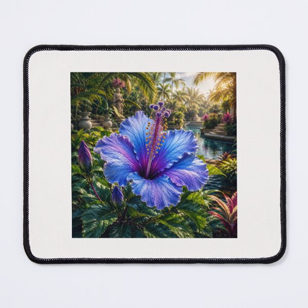 Item preview, Blue Crystal Hibiscus Garden #7 designed and sold by Helios Be. Lavsh.