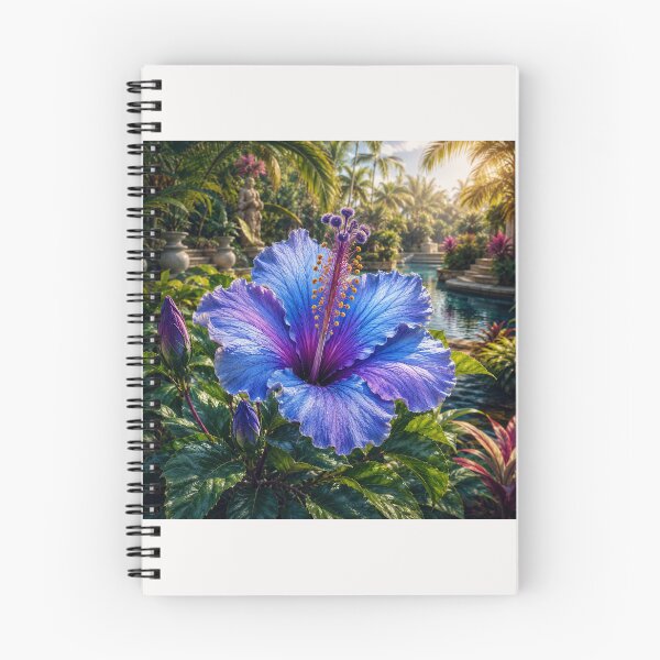 Item preview, Blue Crystal Hibiscus Garden #7 designed and sold by Helios Be. Lavsh.