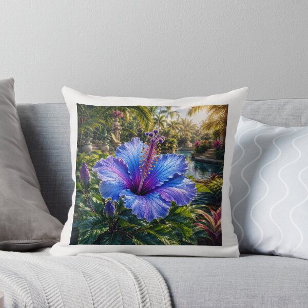 Item preview, Blue Crystal Hibiscus Garden #7 designed and sold by Helios Be. Lavsh.