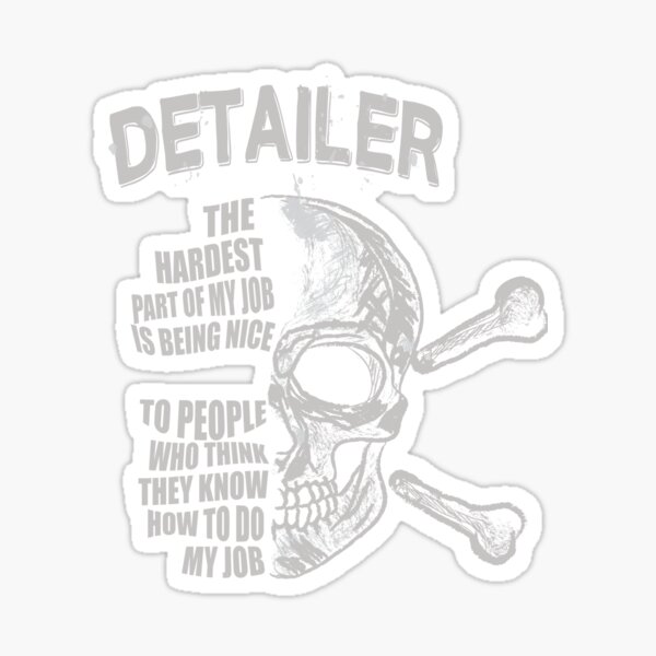 Auto Detailer Stickers Redbubble