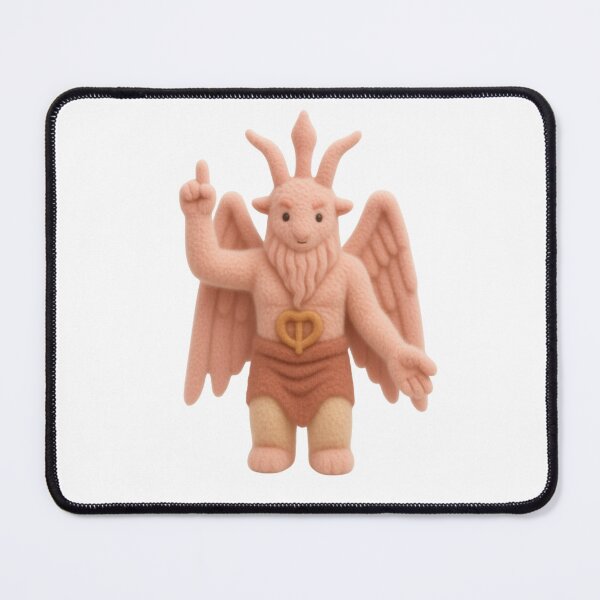 Item preview, Fluffy Baphomet — Cute Occult Art designed and sold by Liberty4Punk.