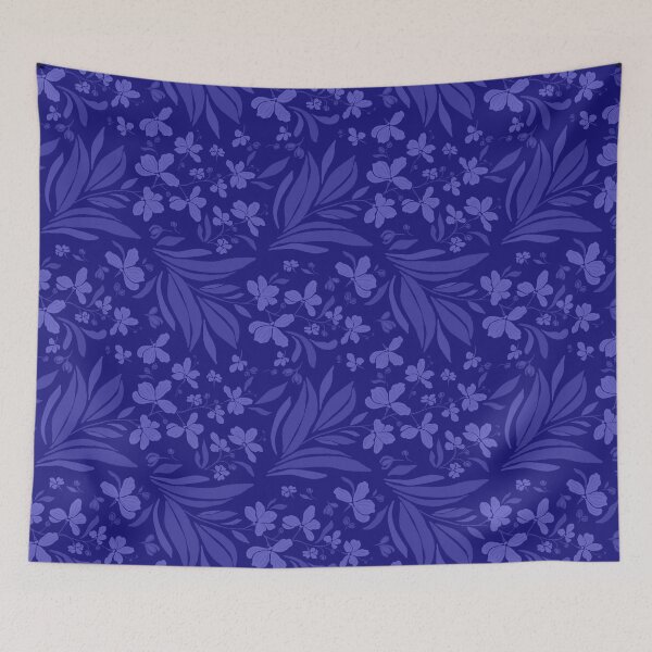 Item preview, Midnight Hand-Drawn Ink Orchid Pattern designed and sold by AneissPiaf.