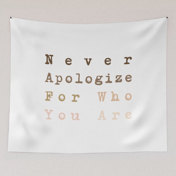 Item preview, Never Apologize for Who You Are - Racial Equality - Human Rights - 2026 Midterm Election - Vote 2026 designed and sold by DesignByLeo.