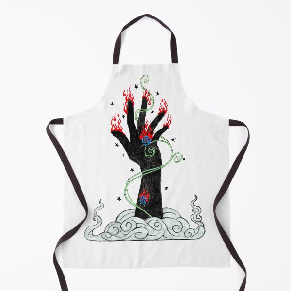 Item preview, Ace Of Wands - Fire & Shadow Tarot designed and sold by Hellsveiah.