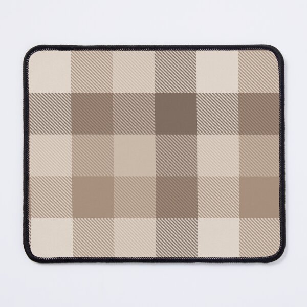 Item preview, Neutral Earthy Tone Gingham Plaid Design designed and sold by PatternTitan.