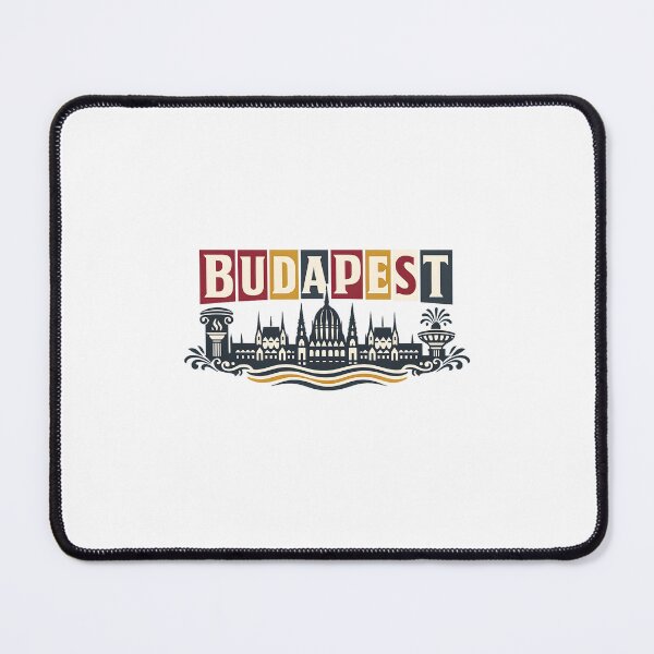 Item preview, Budapest Retro Vintage Travel Shirt designed and sold by SJarts Creative Studio.