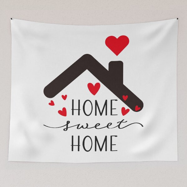 Item preview, Home Sweet Home.  designed and sold by Dinasshop.