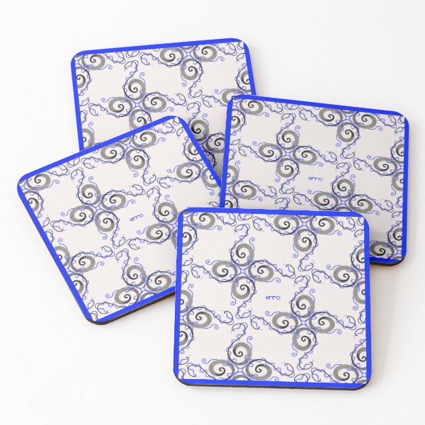 Item preview, Erro Creative Ornament Tile: Abstract Fractal Pattern designed and sold by erro creative.