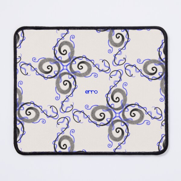 Item preview, Erro Creative Ornament Tile: Abstract Fractal Pattern designed and sold by erro creative.